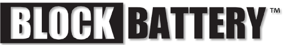 block battery logo